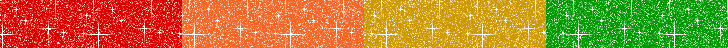 Background Samples: Cross Glitter - Red, Orange, Gold, Green