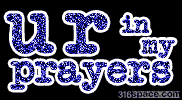 You are in my Prayers (Blue)