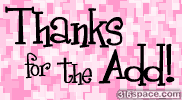 Thanks for the Add (Pink)